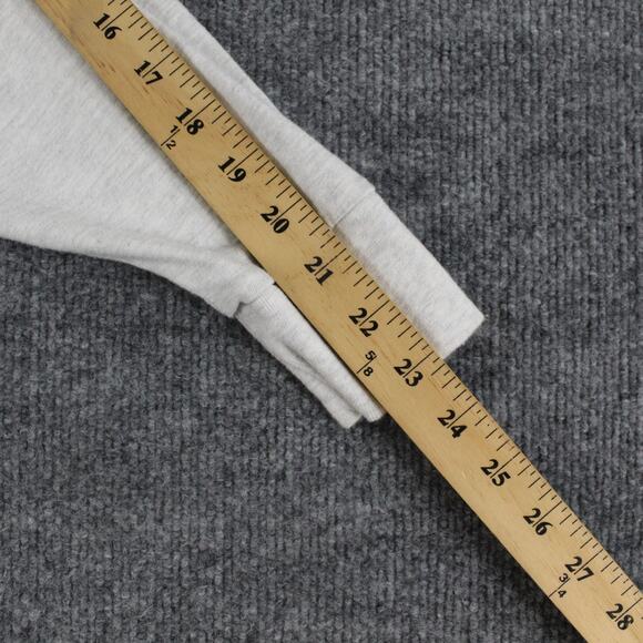 Ben Davis Shirt Mens Medium Heavy Duty Long Sleeve Pocket Ash Grey Workwear - Picture 11 of 11